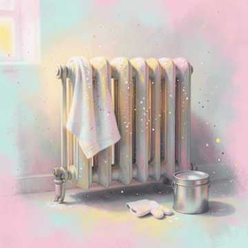 Pochette de Cookies on the Radiator