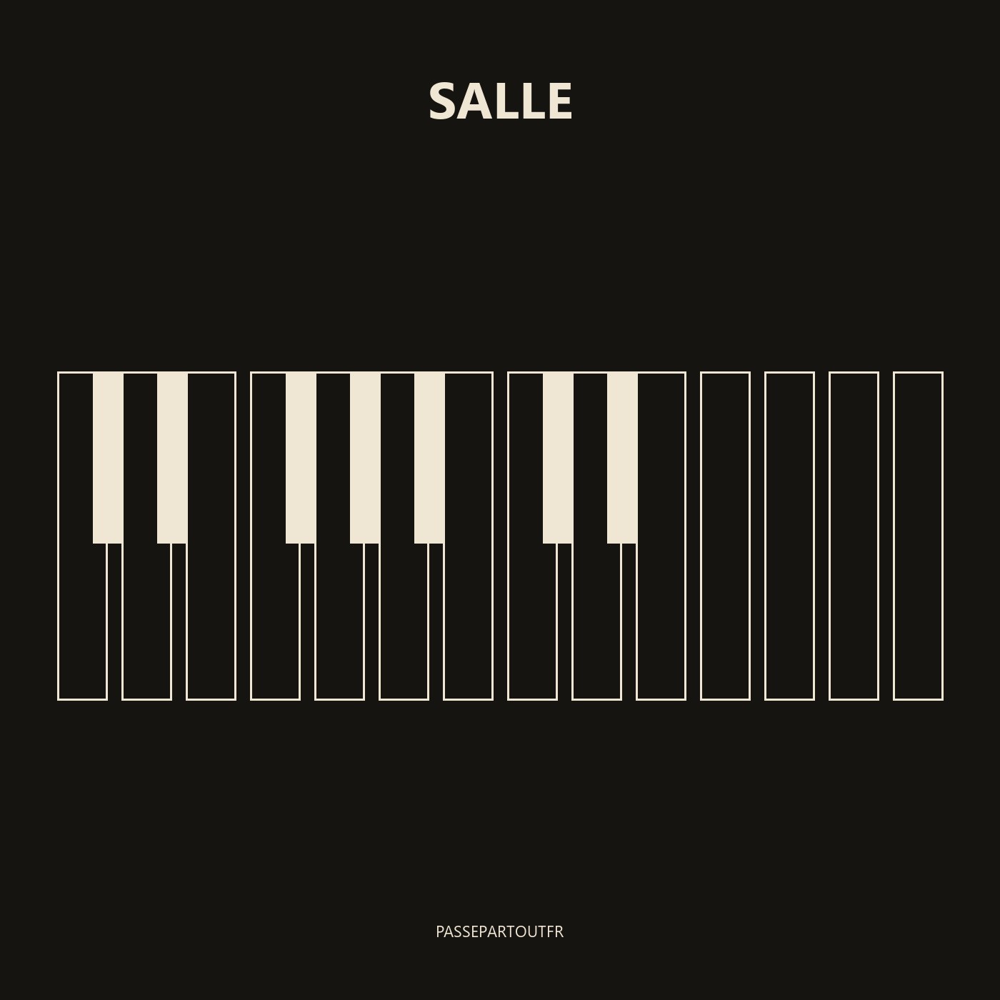 Pochette de Salle